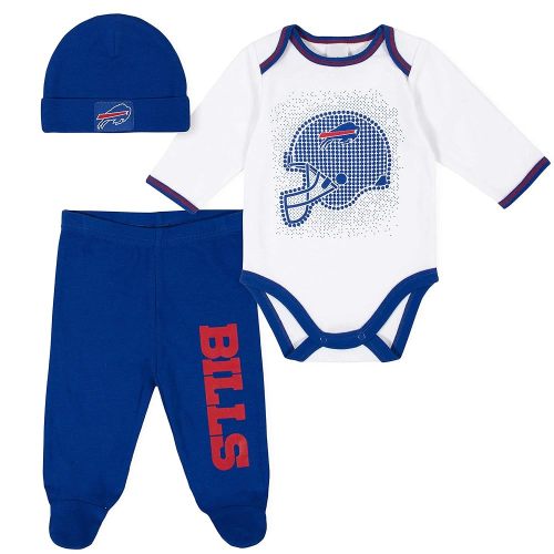 Gerber Unisex Baby NFL Team Footed Pant and Bodysuit Gift Set