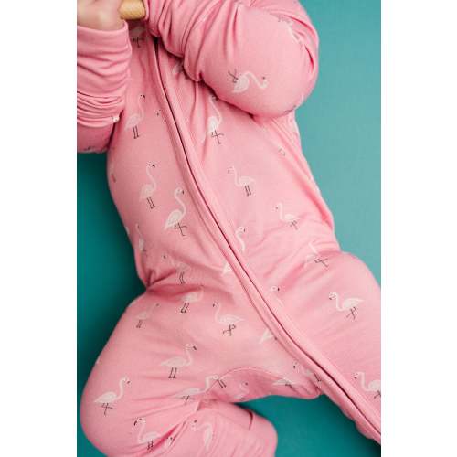 Pink Flamingo Bamboo Sleeper