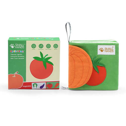 Small Hands Vegetables - Sensory Activity Book – My First Book
