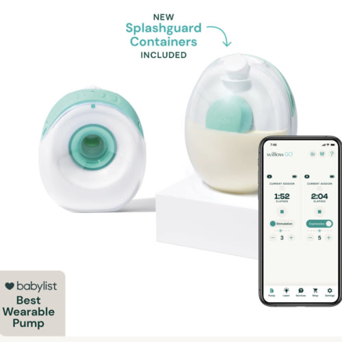 Willow Go™ Wearable Breast Pump - Highest Capacity Pump | Willow – Willow Pump