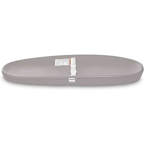 Evolur Eva Baby Changing Pad in Dark Gray, Soft and Breathable, Lightweight and Portable Changing Pad, Fits All Changing Table, Waterproof Firm Padding