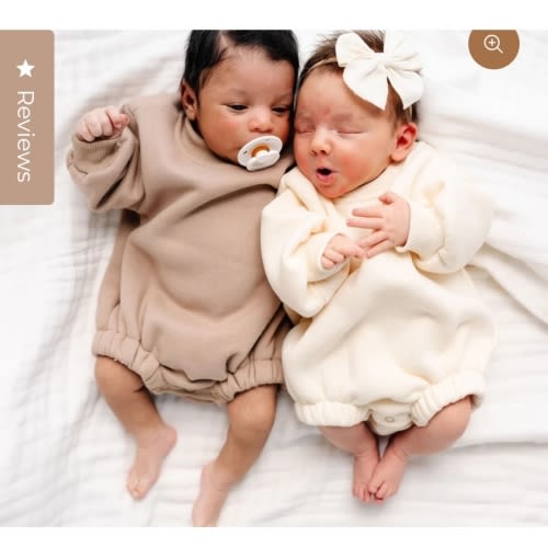 Sweatshirt Romper - Mocha