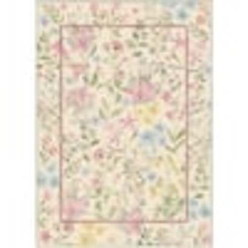 HaiiMeid Pink Love Pink 8 ft. x 10 ft. Floral Washable Area Rug X24IU0095H-181