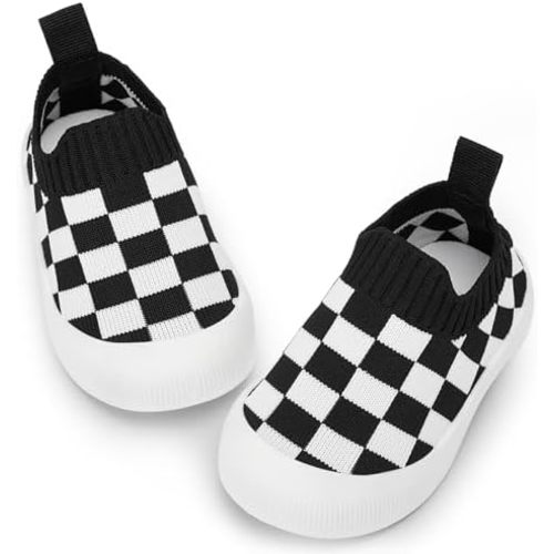 BACSAC Baby Toddler Unisex Infant Shoes Boys Girls Beige Mesh Breathable Non-Slip Soles 6-36 Months