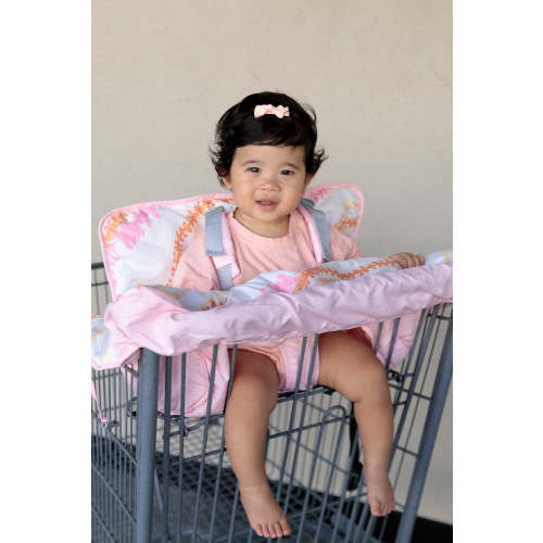 Shopping Cart Cover - Meringue Flower Lei