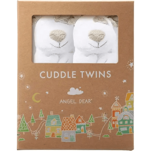 Angel Dear Cuddle Twins Blankie, Spotted Pup