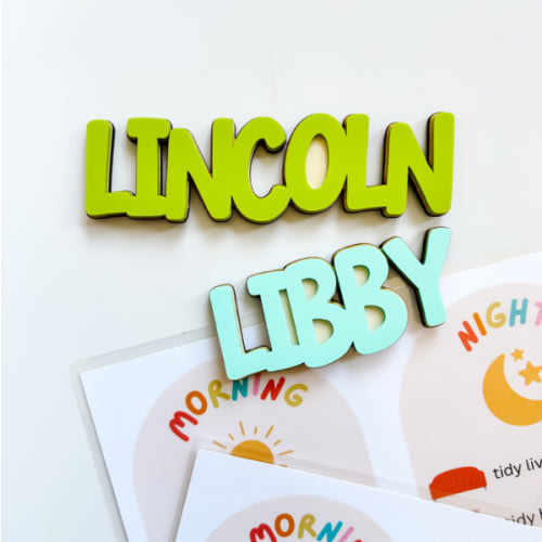 Custom Name Magnet – Goldie Letter Co
