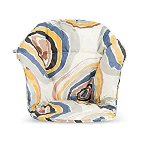Amazon.com : Stokke Clikk Cushion, Multi Circles - Compatible with Stokke Clikk High Chair - Provides Support for Babies - Made with Organic Cotton - Reversible & Machine Washable - Best for Ages 6-36 Months : Baby