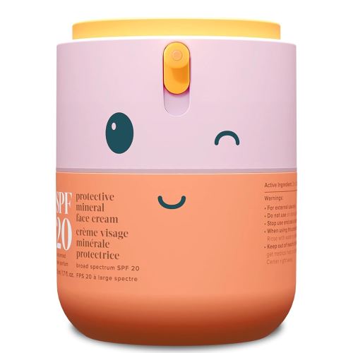 Evereden Kids Face Cream, 1.7 oz. | Fragrance-Free and Kids Face Lotion with SPF 20 | Clean and Non-Toxic Face Moisturizer | Multi-Vitamin Skin Care | FSA Eligible