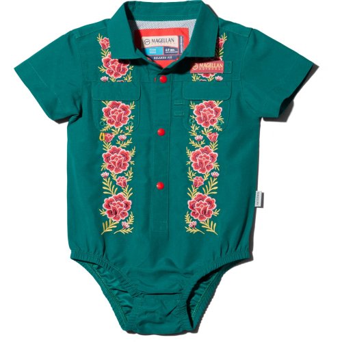 Magellan Outdoors Infant Boys' Laguna Madre Flores Onesie