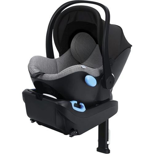 Clek Liing Infant Car Seat with Adjustable Load Leg, Compact, Lightweight Design, 7 Recline Positions, and Easy-to-Use Rigid LATCH (Thunder - Prior Year 2023 Model)