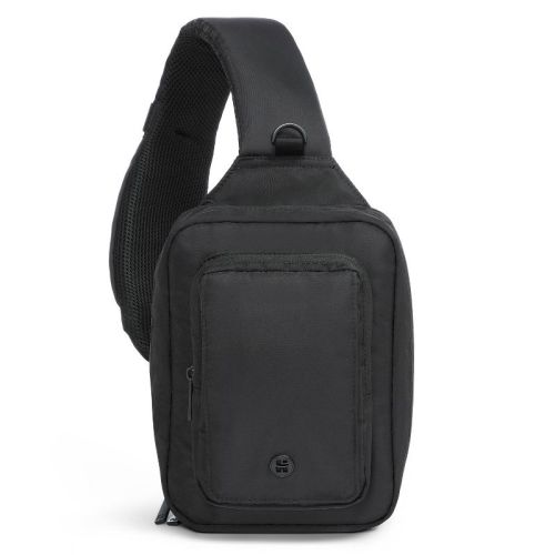Huggies Signature Sling Solid Shoulder Diaper Bag - Black