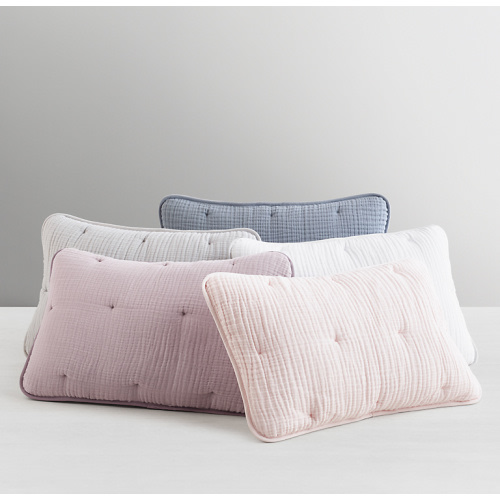 Featherlight Cotton Gauze Boudoir Sham | RH Baby & Child