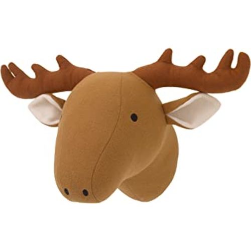 Amazon.com: NoJo Little Love – 3-D Deer Stuffed Wall Hanging Decor, Fauxidermy - Nursery, Bedroom or Playroom Décor Deer, Beige, Brown : Baby
