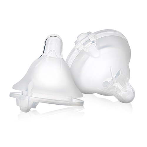 Balance + Wide Neck Medium/Fast Flow Mixed Nipple Combo 2 pack