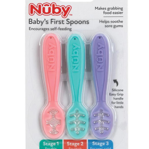 Nuby 3 Stage Dipper Spoons