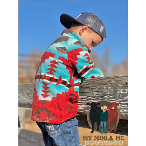 Red Canyon Pullover – MY MINI & ME