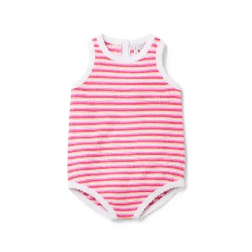 Striped Sweater Romper