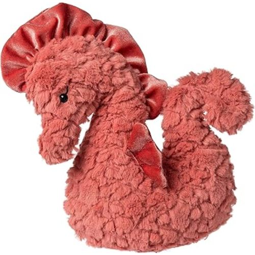 Mary Meyer Putty Stuffed Animal Soft Toy, 12-Inches, Coral Seahorse