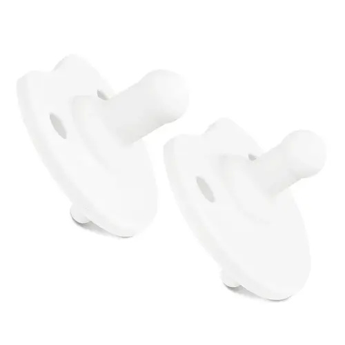 Ryan & Rose Cutie PAT Pacifier Teether (Preemie Kit, White)