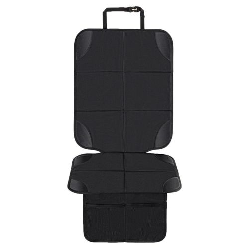 Itopfox 2-Pack Car Seat Protector with Thick Padding, Non-Slip Backing, Waterproof 600D Fabric, Storage Pockets for Baby, Pet, and All Vehicle Types