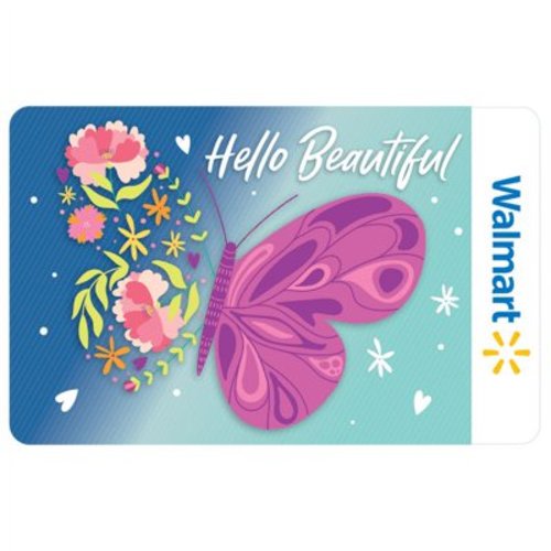 Floral Butterfly Mothers Day Walmart Gift Card