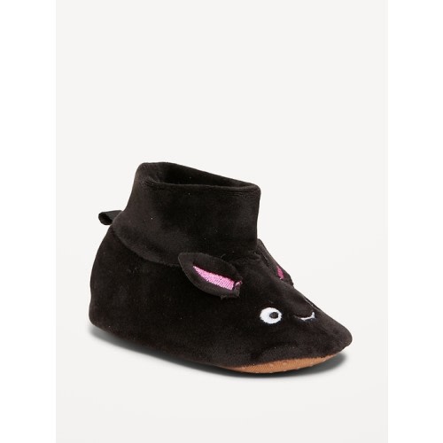 Velour Pumpkin Slippers for Baby | Old Navy