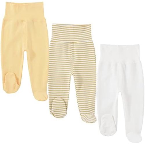 Baby Footed Pants Cotton Newborn Leggings 0-12 Months