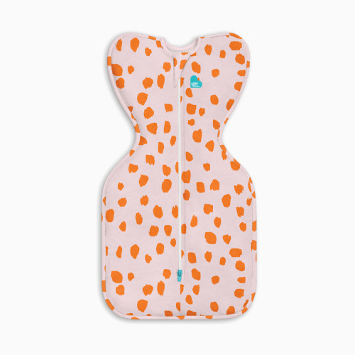 Love to Dream Printed Swaddle Up Original 1.0 TOG - Pink -Jumbo Animal, Medium