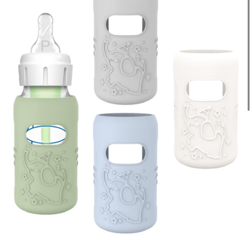 Amazon.com : KingKam 4 Pack Silicone Sleeves for Dr. Brown's Glass Baby Bottles, Anti Breakage Baby Bottle Sleeves Holder, Compatible with Dr. Brown's Newborn Narrow Glass Baby Bottles 4oz : Baby