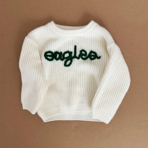 Eagles Embroidered Sweater Toddler