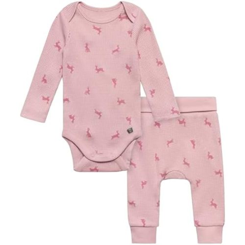 Modern Moments by Gerber Baby Long Sleeve Bodysuit and Pant Set