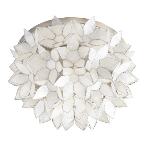 Capiz Petal Flush Mount Ceiling Light - World Market