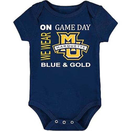 Marquette Golden Eagles On Game Day Baby Bodysuit
