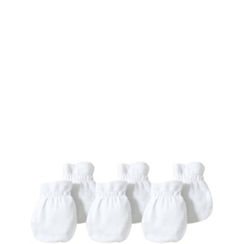Burt's Bees Baby Organic Baby Boy or Girl Gender Neutral Scratch Mittens, 3-Pack