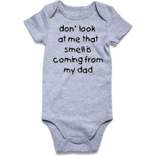 Loveternal Neutral Baby Girls Boys Cotton Romper Cute Saying Newborn Clothes 0-12 Months…
