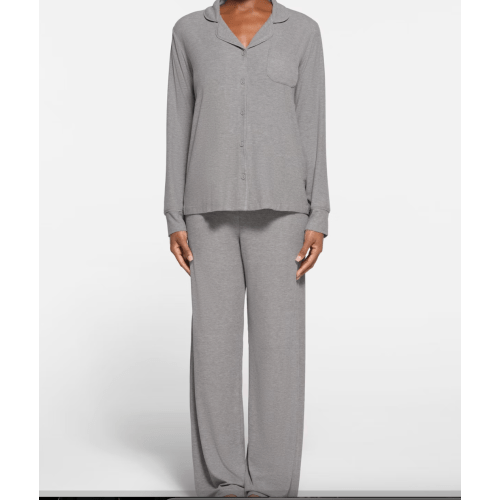 SOFT LOUNGE SLEEP SET | HEATHER GREY
