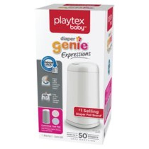 Playtex Diaper Genie Expressions Customizable Diaper Pail, 1 Refill
