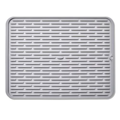 Oxo Silicone Dish Drying Mat - Gray (large)