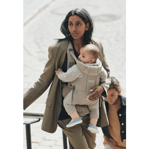 Gray Beige BabyBjörn Baby Carrier Free