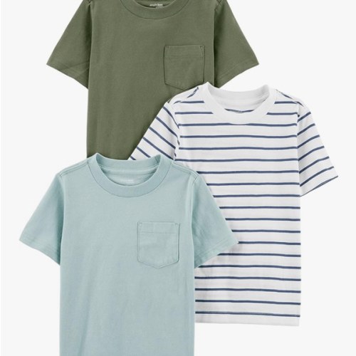 Simple Joys by Carter's Baby Boys' 3-Pack Short-Sleeve Tee Shirts