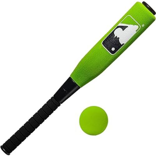 Franklin Sports MLB Kids Foam Baseball Bat + Ball Sets - Indoor + Outdoor Soft Foam Baseball Bats for Kids + Toddlers - Regular + Jumbo Barrels - 24" or 27" Length
