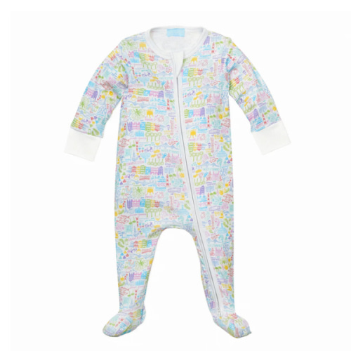 Charleston New Fit Zip Baby Onesie | Joy Street Kids