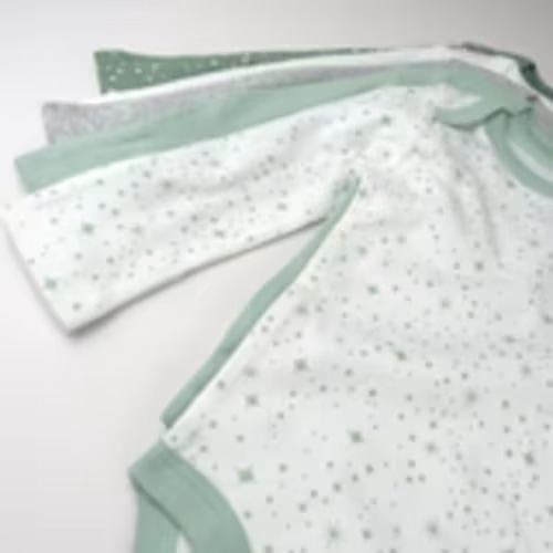 5-Pack Organic Cotton Long Sleeve Bodysuits | Honest Baby Clothing