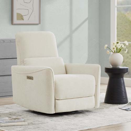 Tracee Power Swivel Nursery Glider Recliner