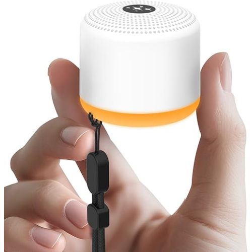 Soothing Sounds White Noise Machine Portable Sleep Machines with 30 Relaxing Sounds 12 Color Options 5 Adjustable Brightness 32 Volume Levels 4 Timer for Baby and Adult Perfect for Home Travel Office