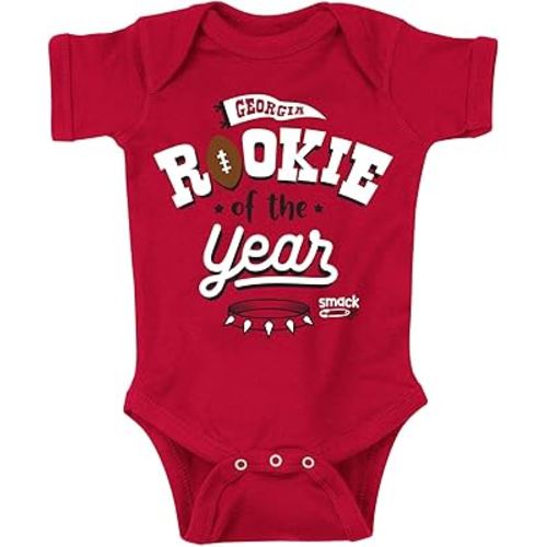 Rookie of The Year Baby Apparel for Georgia College Fans (NB-7T)