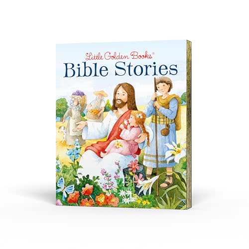 Little Golden Books Bible Stories Boxed Set: The Story of Jesus; Bible Stories of Boys and Girls; The Story of Easter; David and Goliath; Miracles of Jesus
