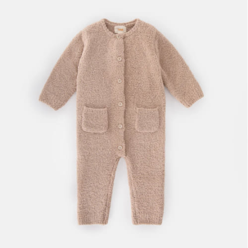 Long Sleeve Jumpsuit - Fuzzy