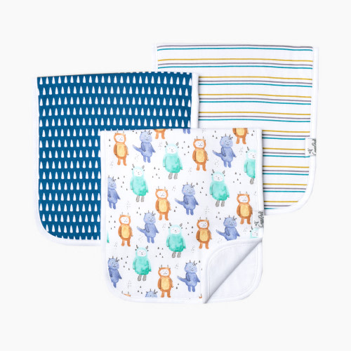 Copper Pearl Burp Cloth Set - Max
